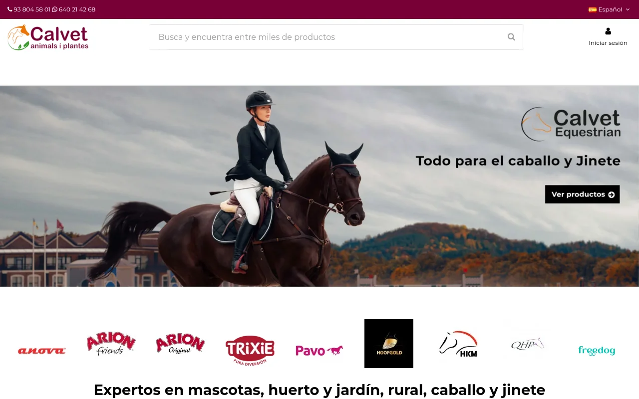 Proyecto web Calvet