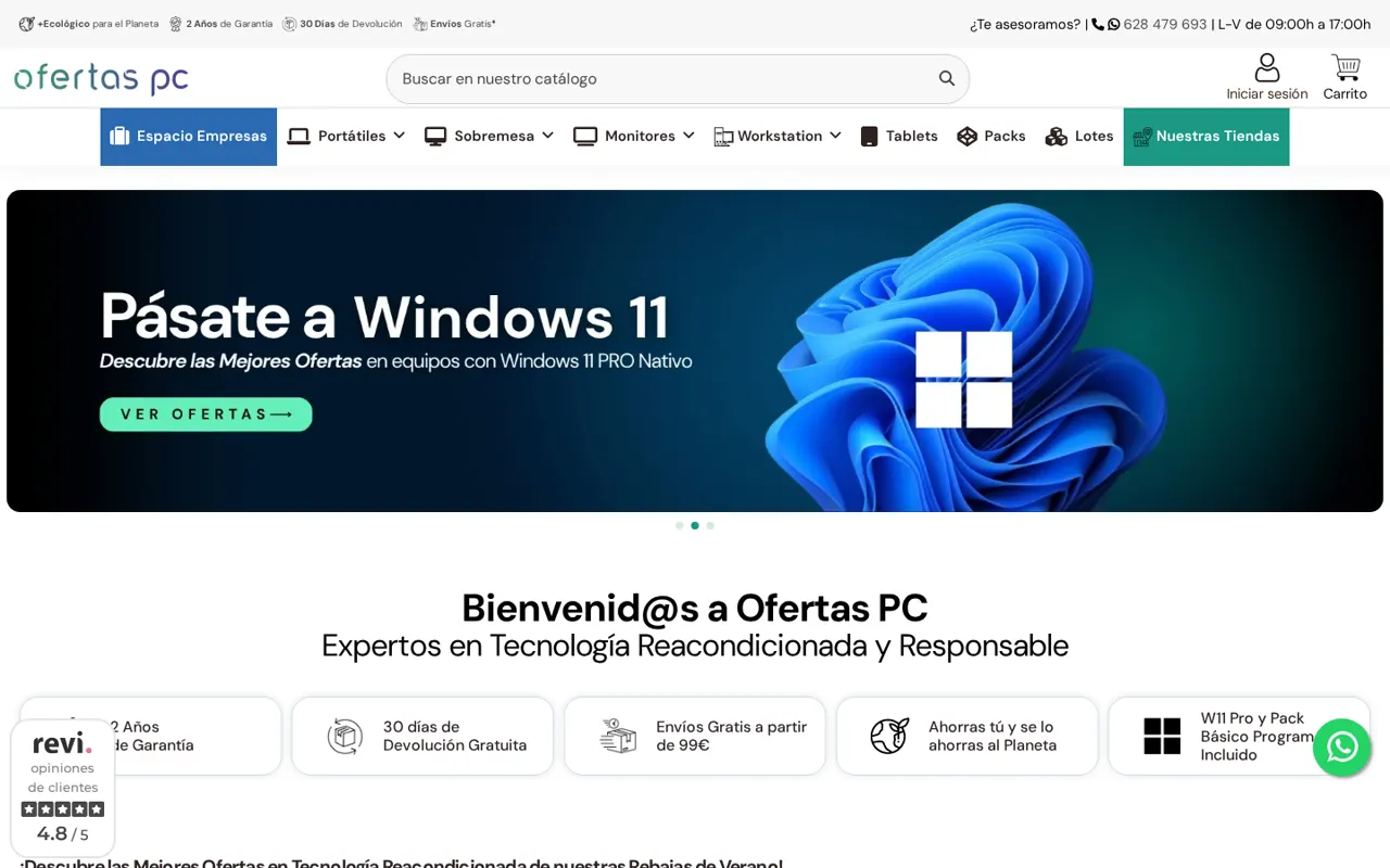 Proyecto web Ofertas PC